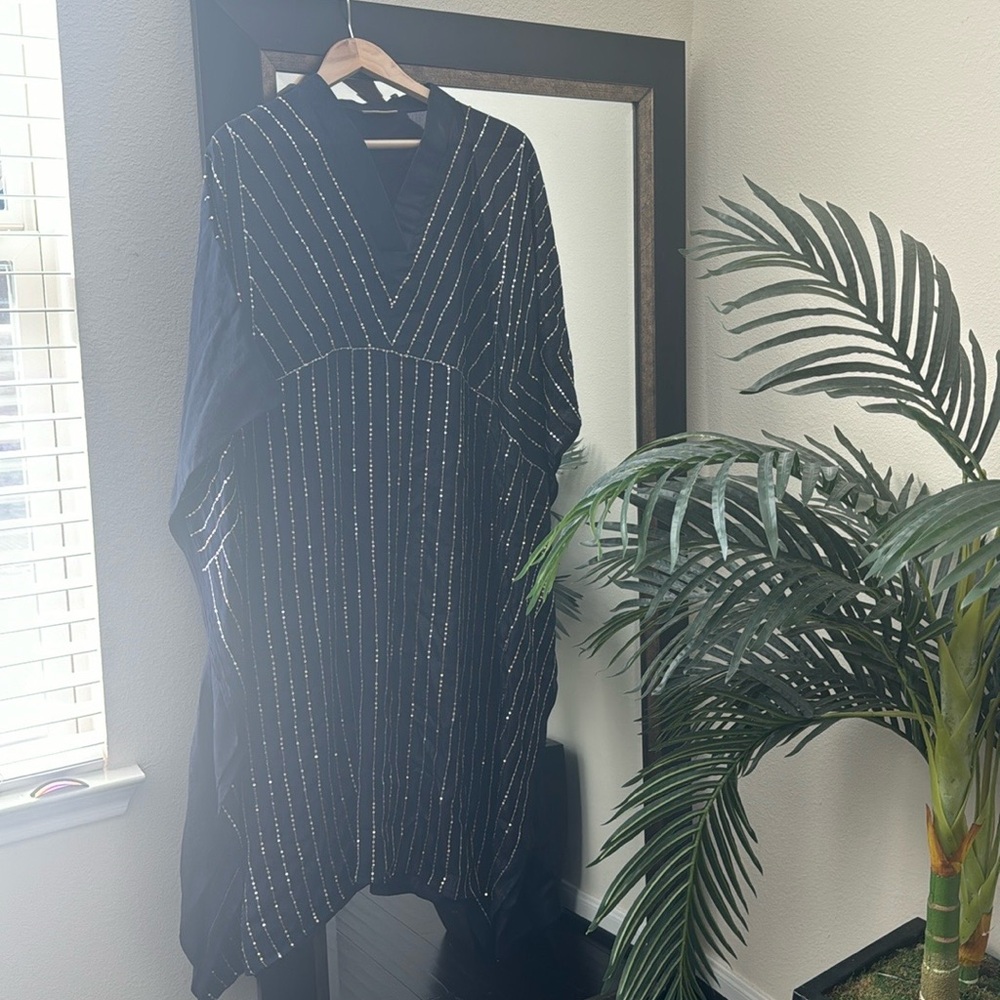 Festive navy kaftan ✨✨✨